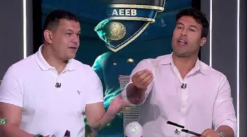 مشادة كلامية بين عبد الواحد السيد وشريف حازم بشأن الأهلي والزمالك